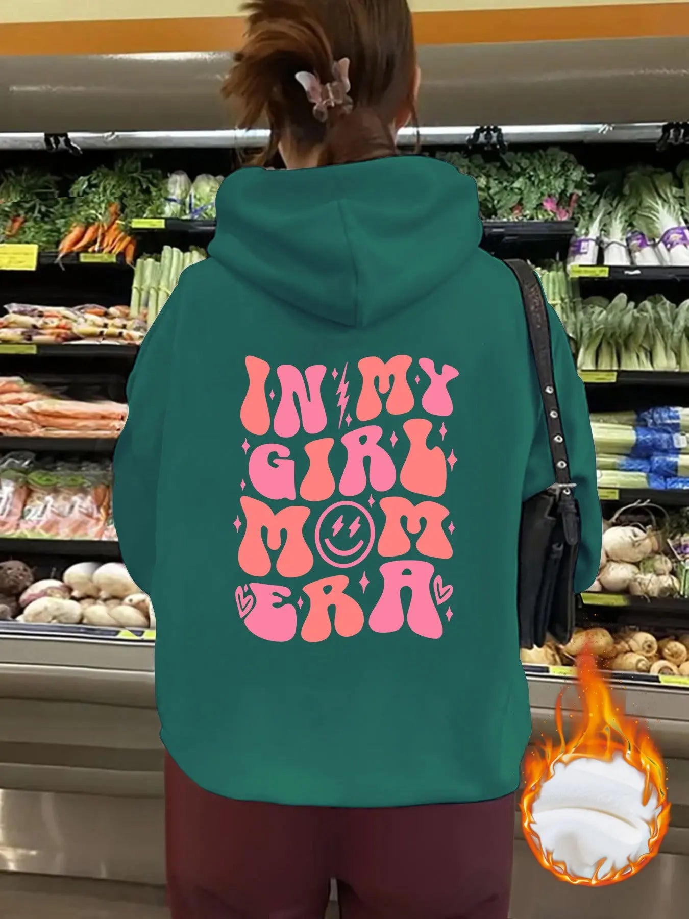 Women’s Oversized Hoodie – Lantern Sleeve Street Style Pullover Sweatshirt EPR