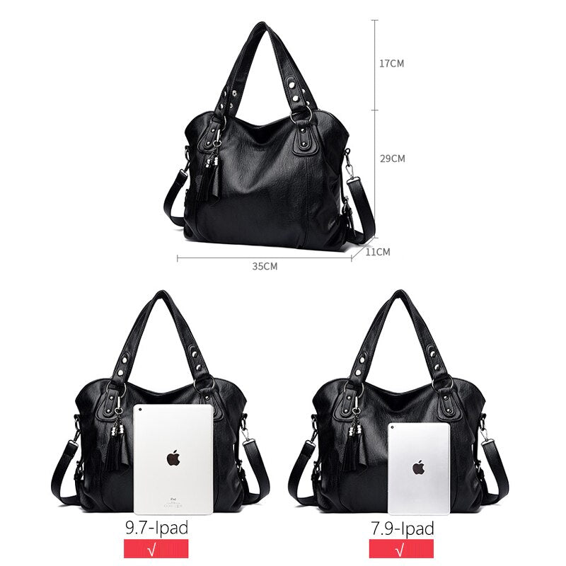 Luxury Soft Leather Women’s Handbag | Designer Tote Bags - EverCharm Gifts