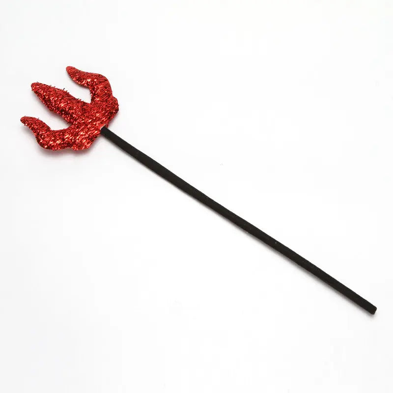 Halloween Devil Horn Headband Set – Spooky Cosplay Hair Accessories | 2PCS Party Costume Headwear CJ