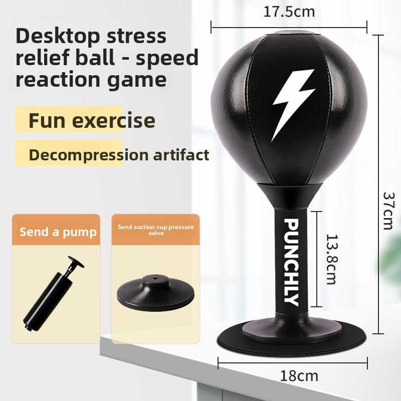 Desktop Boxing Trainer Ball for Stress Relief - Mini Punching Bag Fitness Trainer | Free Shipping