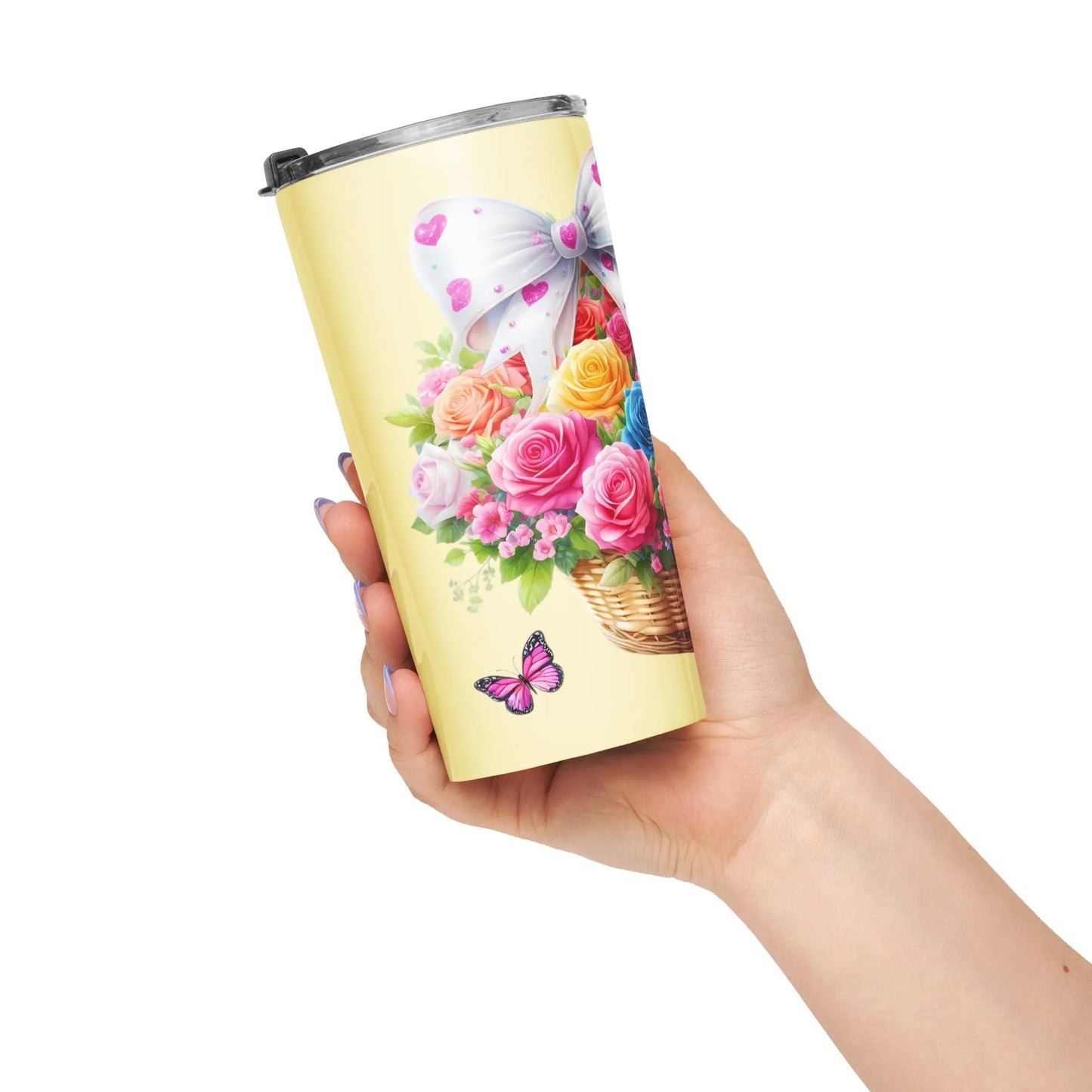 Mother’s Day 20 oz Stainless Steel Tumbler – Hot & Cold Insulated Travel Cup - EverCharm Gifts