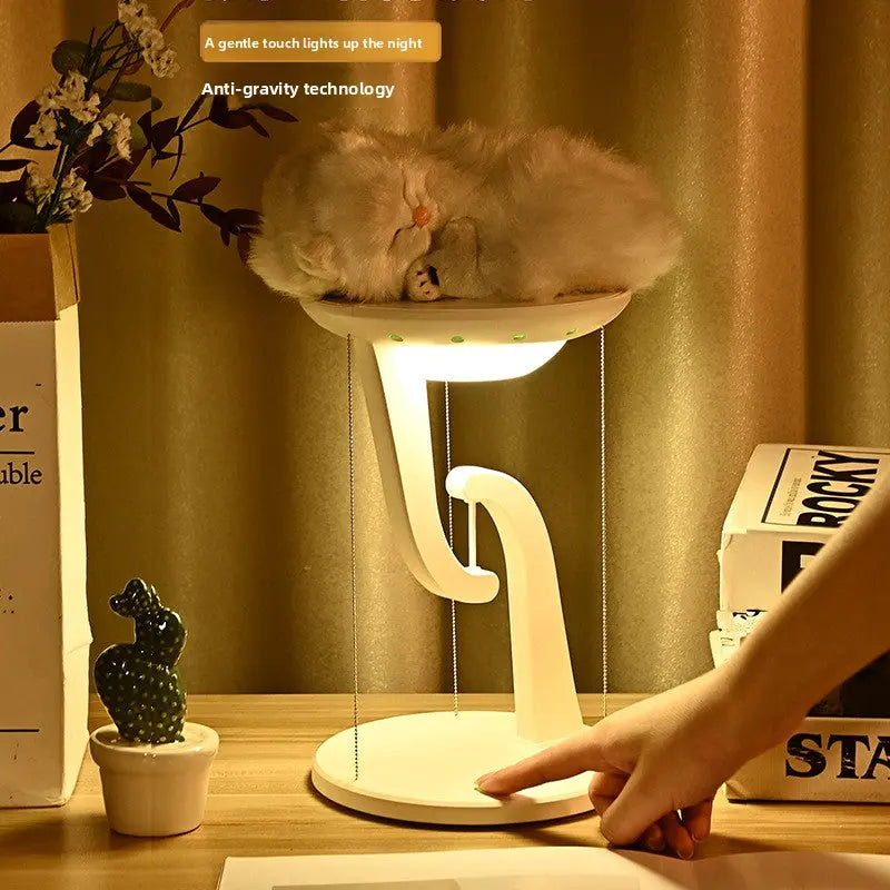 Floating Suspension Lamp with Wireless Charger Touch Control LED Desk Light | Modern Ambient Lighting TED