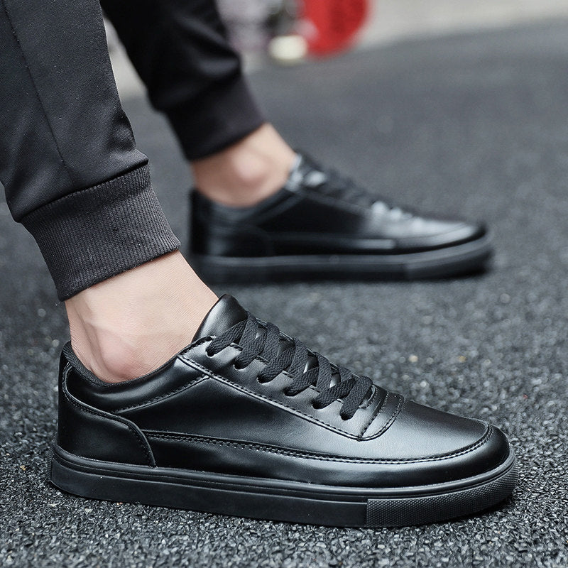 Mens Lightweight Casual Sneakers - Korean Style Lightweight Lace-Up Shoes | Free Shipping