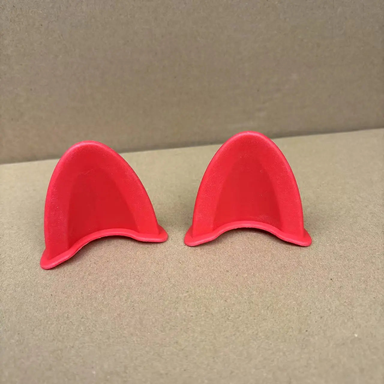 Helmet Cat Ear Accessories Cute Stick-On Helmet Decorations for Motorcycle & E-Bike TED