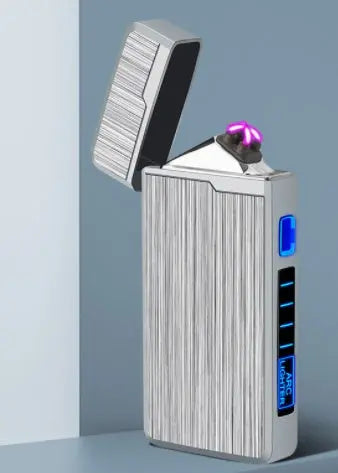 Rechargeable Metal Lighter – Windproof Engraved Personalized Gift CJ