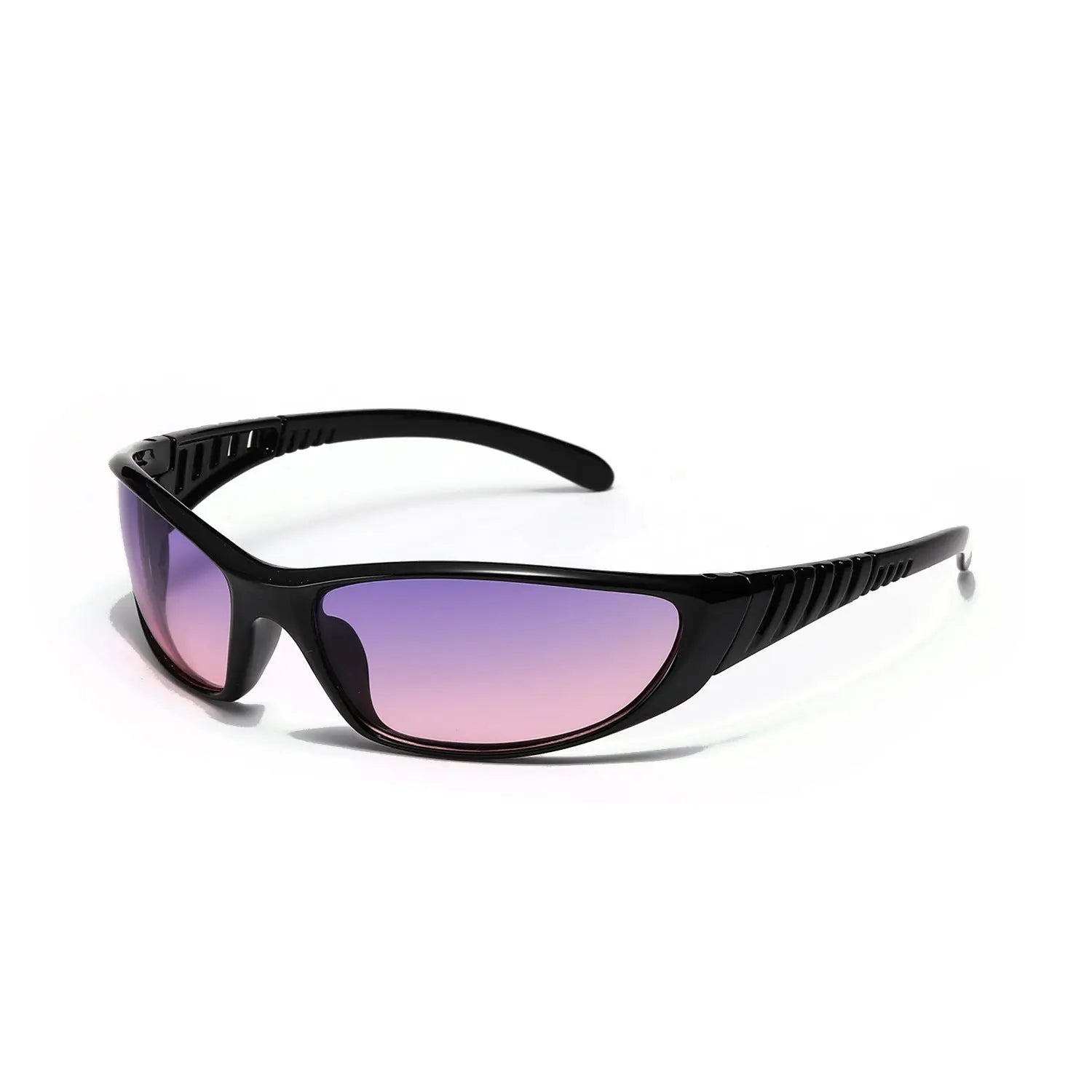Futuristic Hollow Tech Sunglasses – UV400 Oval Frame Shades | Cyberpunk Style Fashion Glasses CJ
