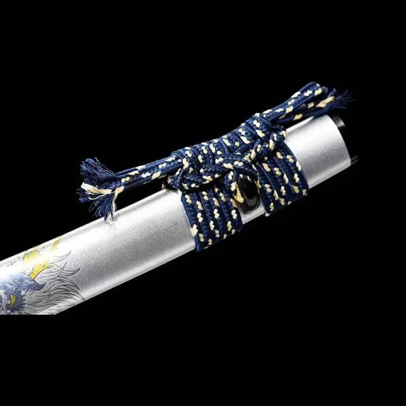 Japanese Samurai Short Knife T10 Burnt Blade Collectible