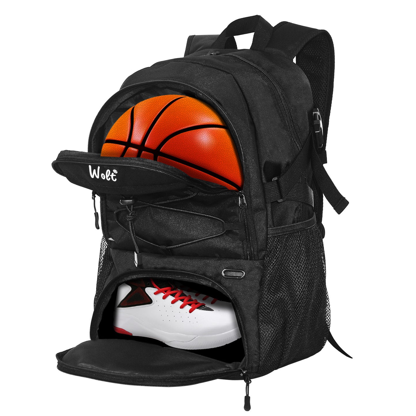Large Capacity Backpack - Multifunction Outdoor Travel & Gym Bag