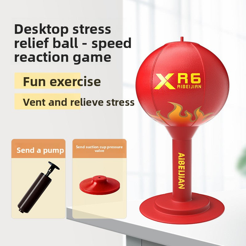 Desktop Boxing Trainer Ball for Stress Relief - Mini Punching Bag Fitness Trainer | Free Shipping