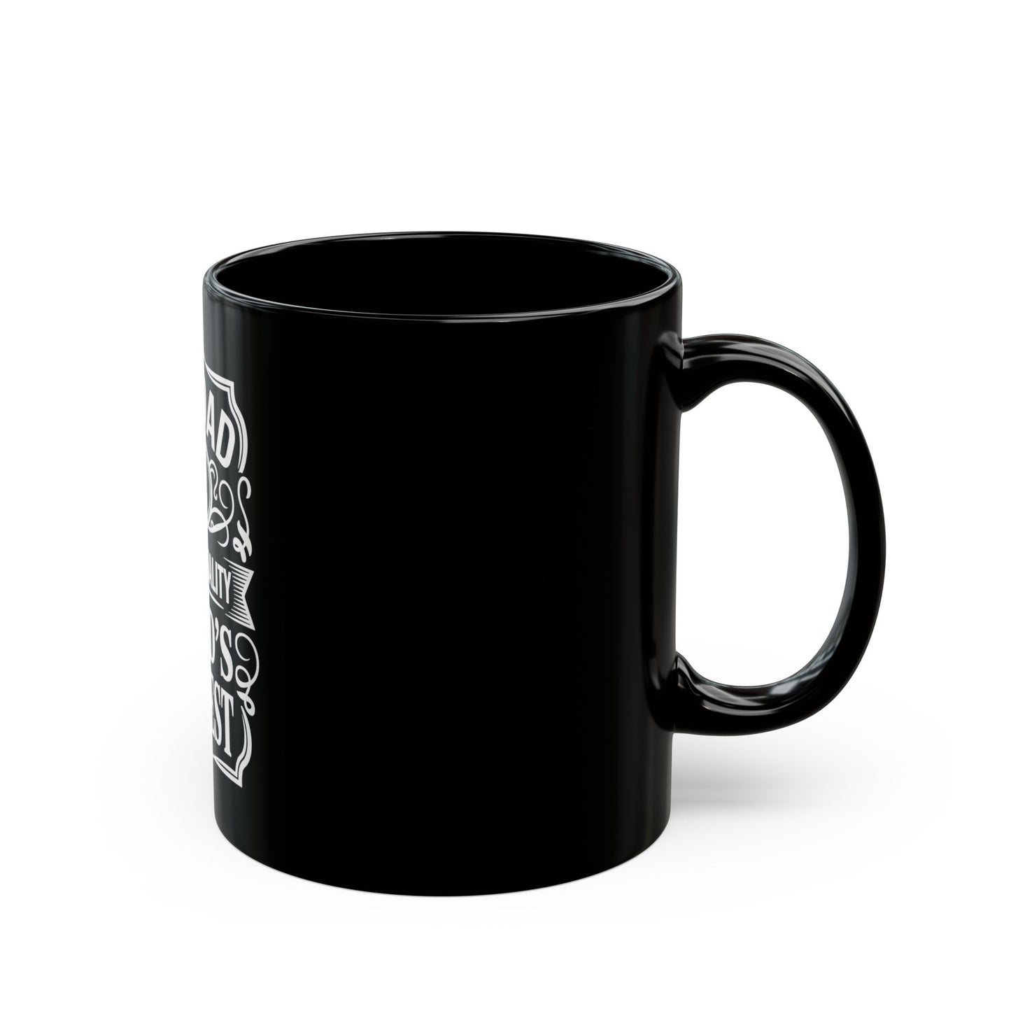World's Greatest Best Dad Coffee Mug – "No.1 Forever" Black Coffee Cup (11oz, 15oz) - EverCharm Gifts