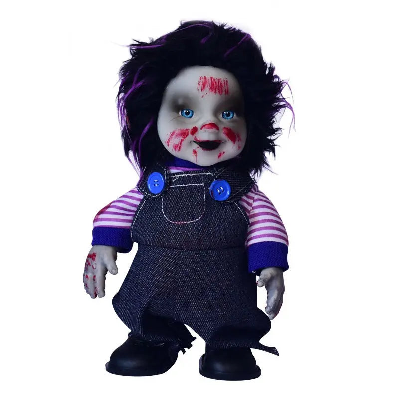 Halloween Walking Talking Doll – Motion & Voice Activated Scary Decoration EPR
