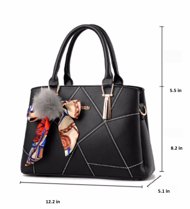 Vintage Leather Handbag | Designer Shoulder & Crossbody Satchel Bag - EverCharm Gifts