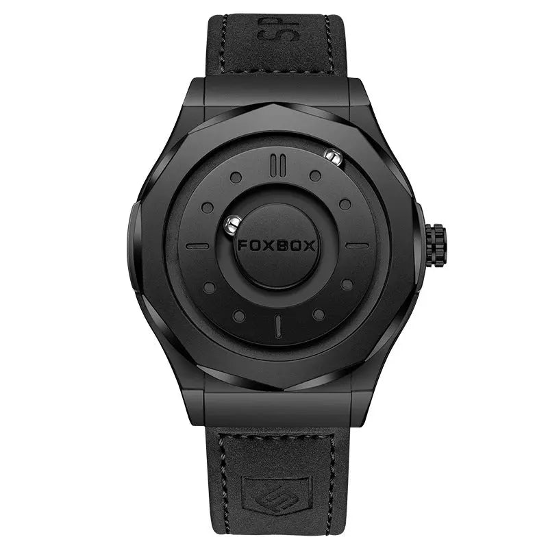 FOXBOX Magnetic Levitation Watch – Men’s Creative High-Tech Quartz Wristwatch EPR