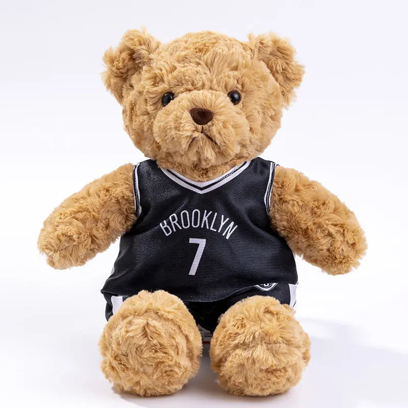Sports Fan Teddy Bear Plush Soft Athlete-Themed Collectible Stuffed Toy TED