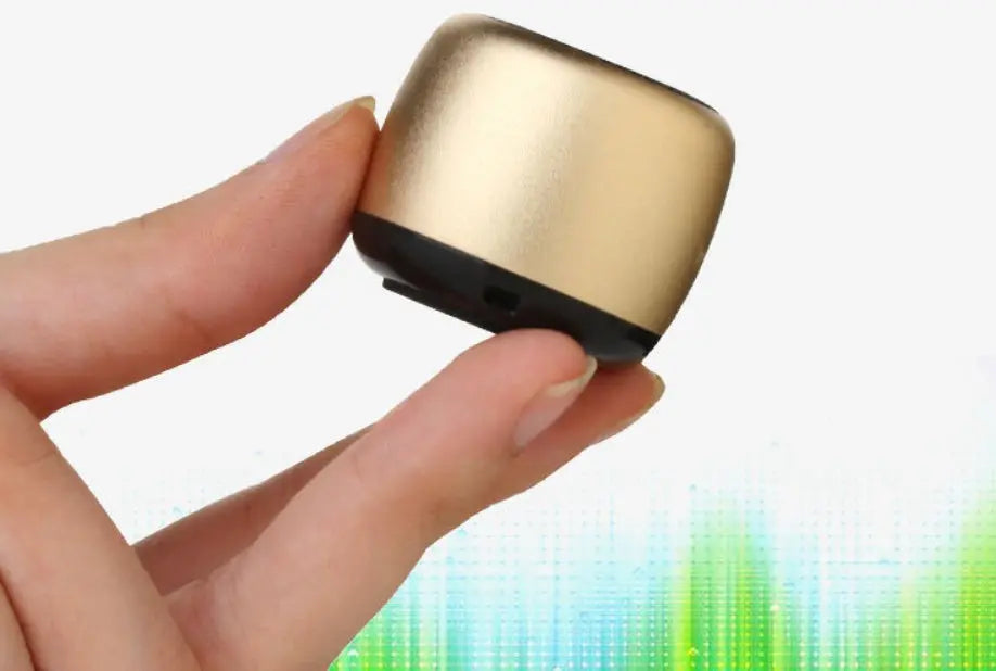 Mini Bluetooth Speaker – Portable Wireless Speaker with Lanyard | Compact USB Rechargeable Sound System CJ