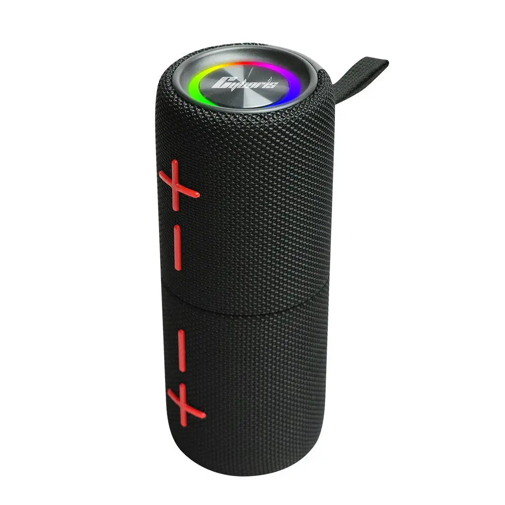 Portable Bluetooth Speaker with LED Light Waterproof Wireless Speaker with TF Card & Call Function TED