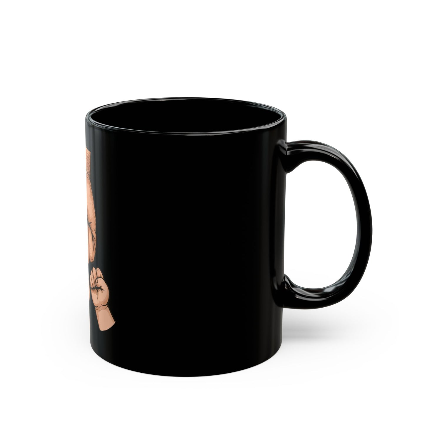 Black Mug — Dad and Kids Fist Bump Fatherhood Coffee Mug (11oz/15oz) - EverCharm Gifts