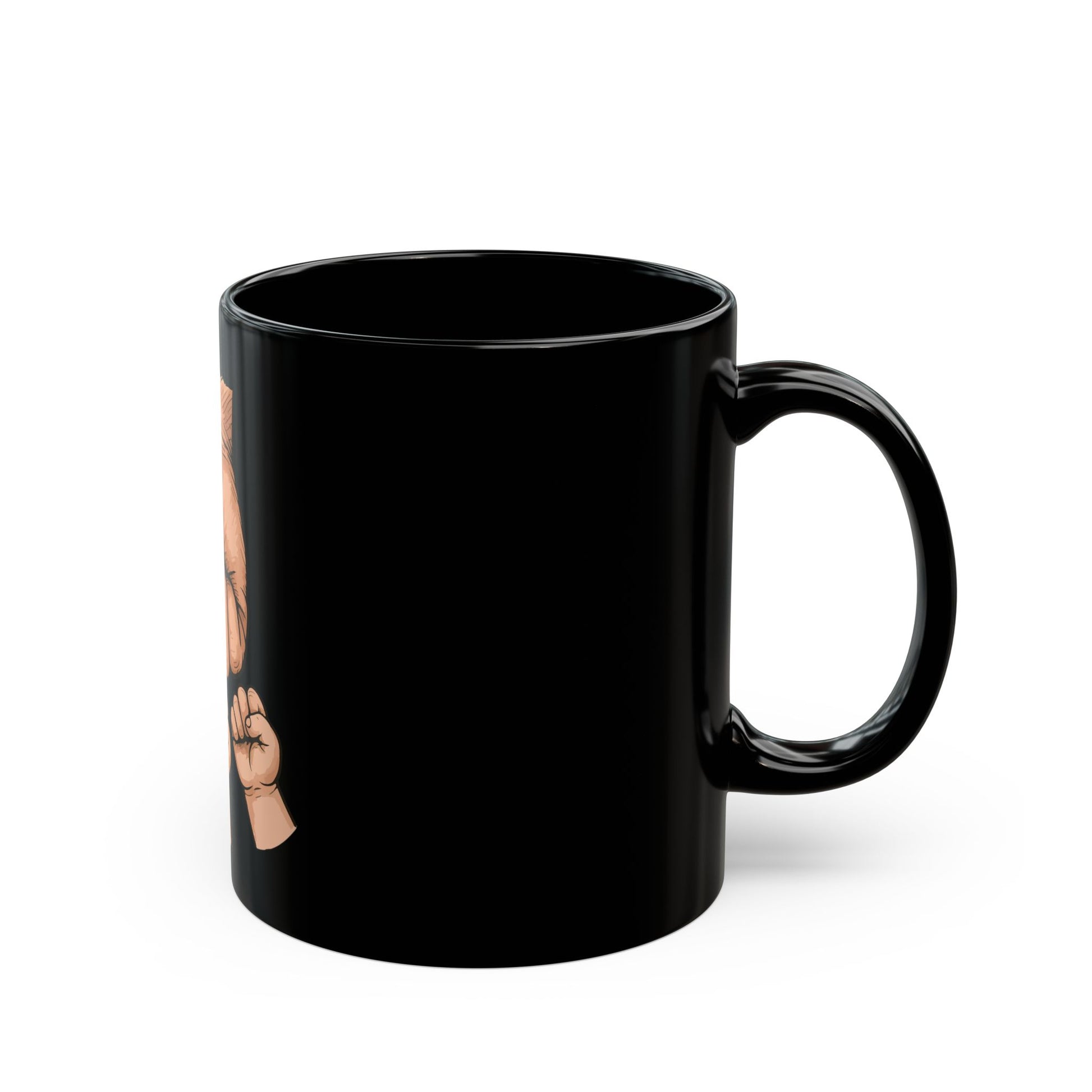 Black Mug — Dad and Kids Fist Bump Fatherhood Coffee Mug (11oz/15oz) - EverCharm Gifts
