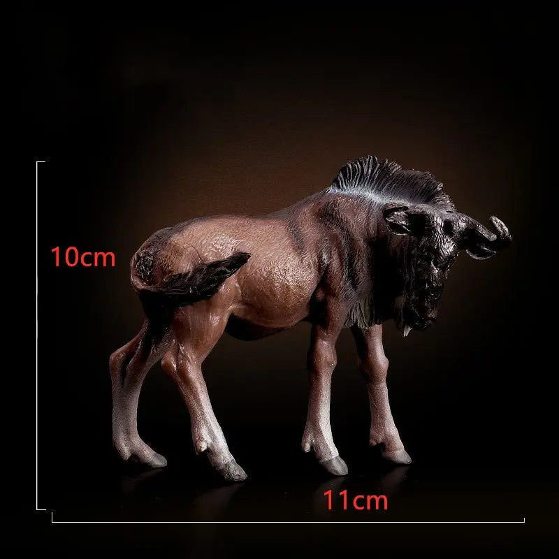 Horse Figurine Toy – Hand Painted Animal Collectible ABS Model CJ