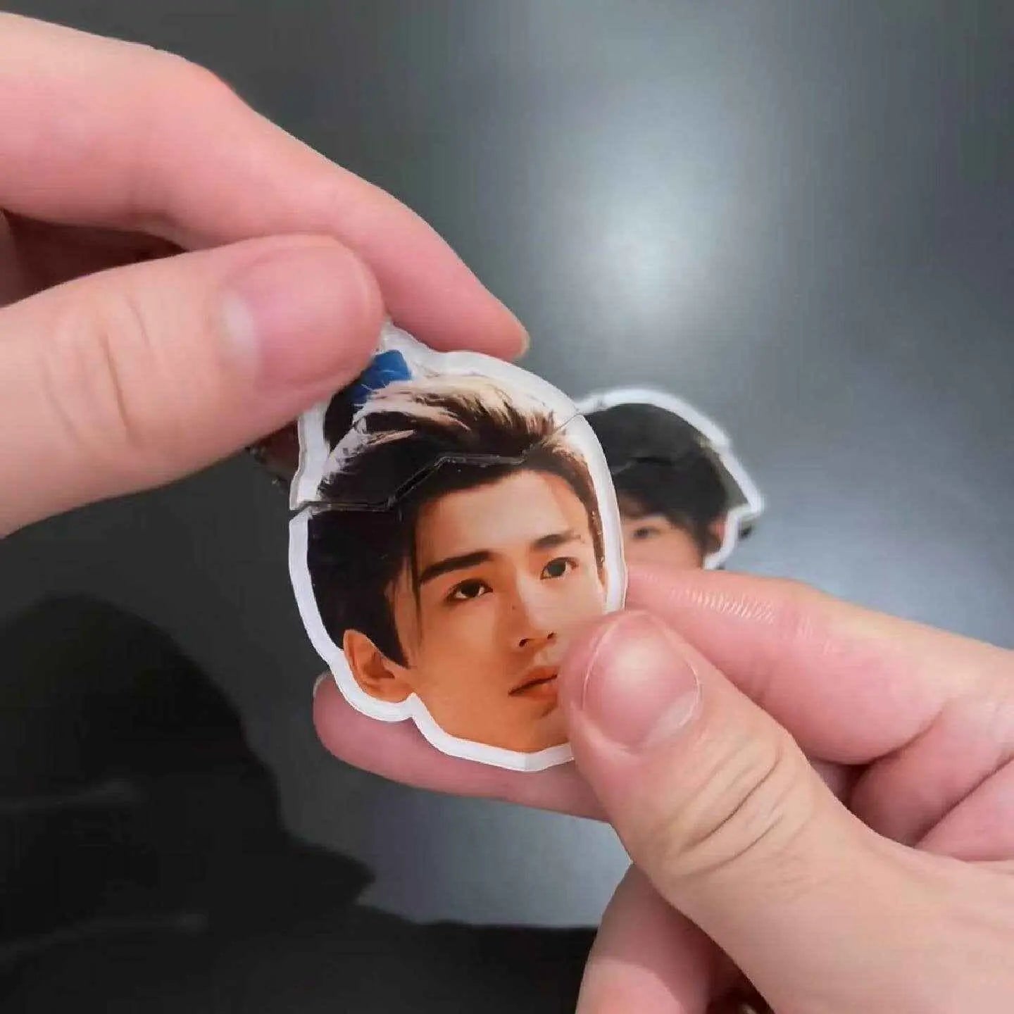 Acrylic Pull-Out Keychain Pendant- Celebrity Fan Merch Charm | Backpack & Gift Accessory