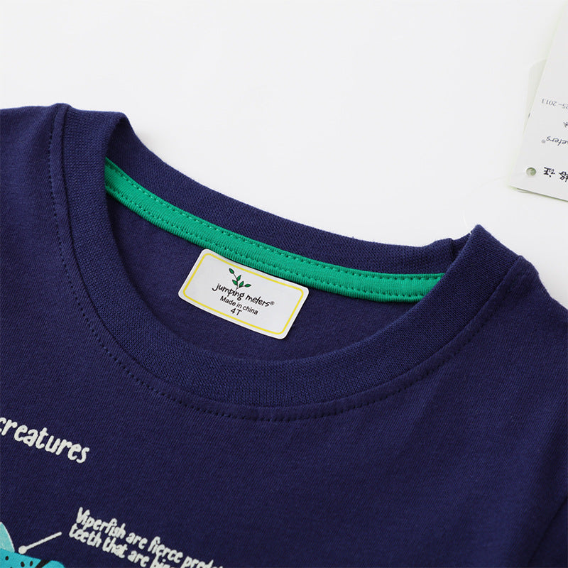 Ocean World Glow-in-the-Dark Kids T-Shirt | Ocean Theme Kids Shirt - EverCharm Gifts