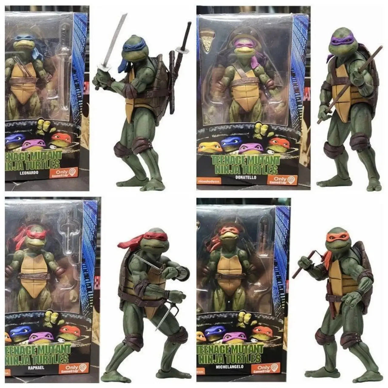 Teenage Mutant Ninja Turtles NECA 1990 Movie TMNT Limited Edition Action Figure – PVC Collectible Model EPR