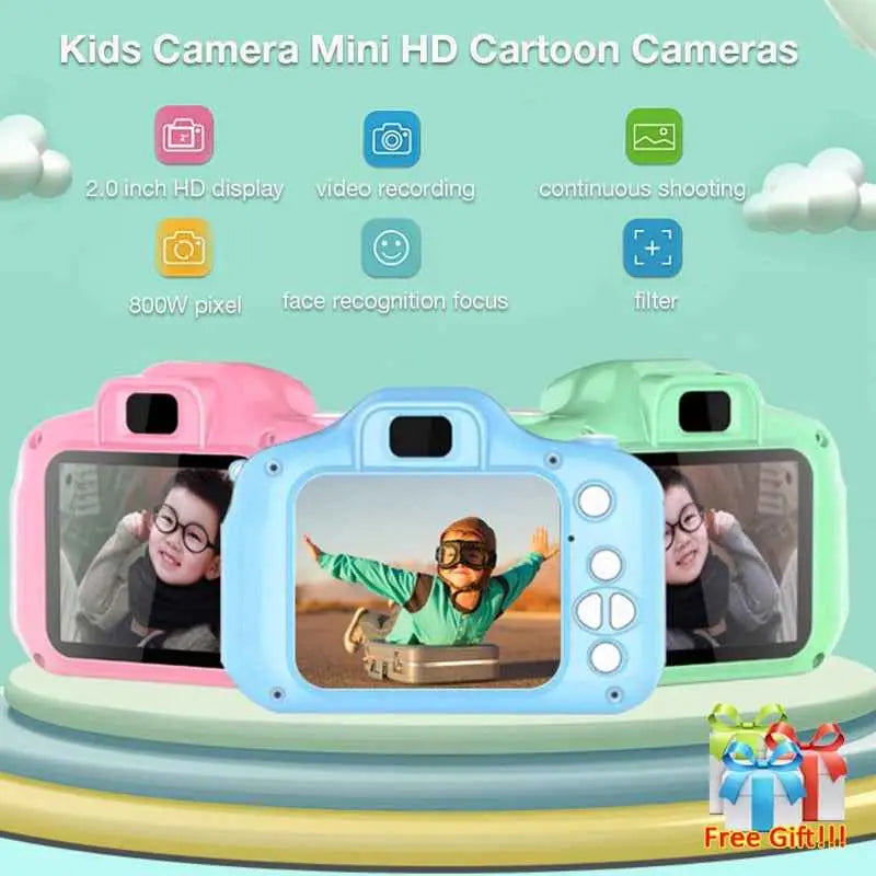 Kids Digital Camera 1080P – Mini Educational Toy Camera for Children with Video Recording