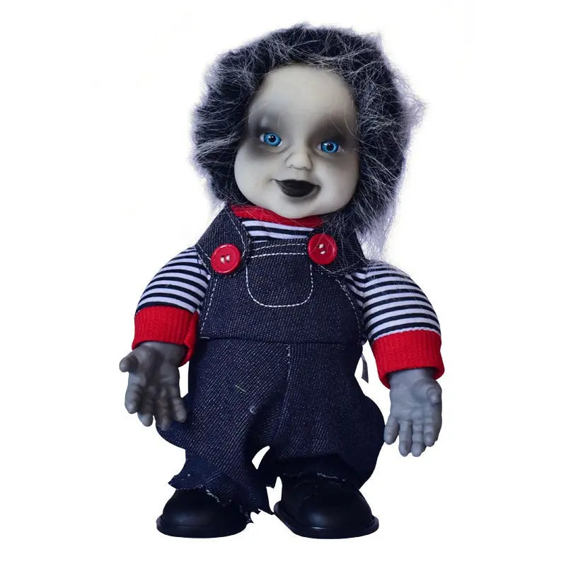 Halloween Walking Talking Doll – Motion & Voice Activated Scary Decoration EPR