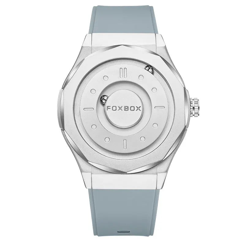 FOXBOX Magnetic Levitation Watch – Men’s Creative High-Tech Quartz Wristwatch EPR