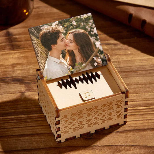Personalized Digital Music Box – Custom Audio & Voice Recording Keepsake Gift EPR