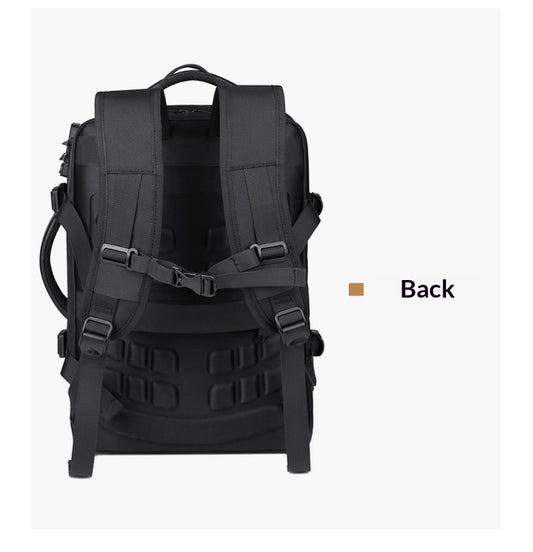 Men’s Expandable Travel Backpack with TSA Lock – Business Laptop Backpack with Wet Dry Separation | Free Shipping
