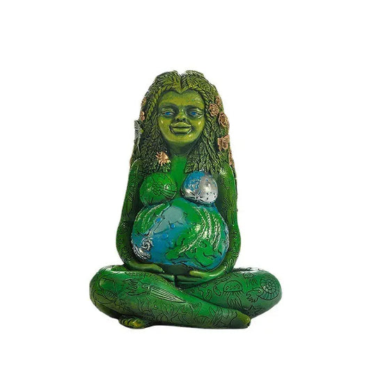 Mother’s Day Earth Mother Gaia Statue – Resin Goddess Garden & Home Décor EPR