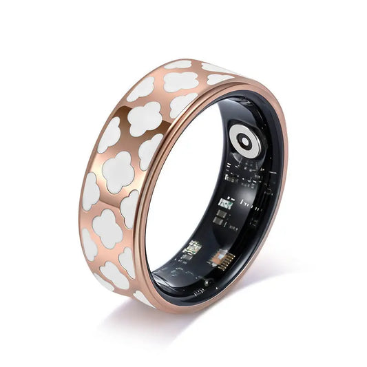 Smart Health Ring – Titanium Steel Fitness Tracker Ring (Sleep, Steps, Oxygen Monitor) EPR