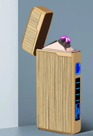 Rechargeable Metal Lighter – Windproof Engraved Personalized Gift CJ