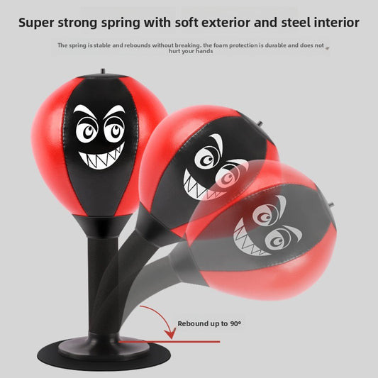 Desktop Boxing Trainer Ball for Stress Relief - Mini Punching Bag Fitness Trainer | Free Shipping