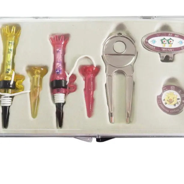 Premium Golf Gift Set with Hat Clip - Custom Logo Golf Accessories Box | Corporate & Promotional Gift