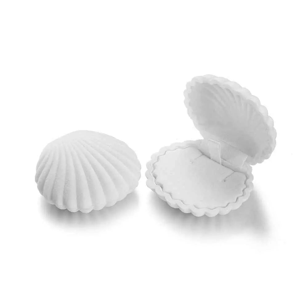 Cute Cartoon Jewelry Box- Plush Flip-Top Ring & Necklace Gift Case | Portable Mini Organizer