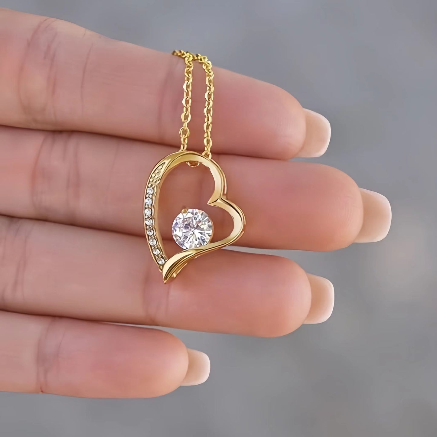 Heart Pendant Necklace Women- Titanium Steel Love Necklace for Women | Free Shipping