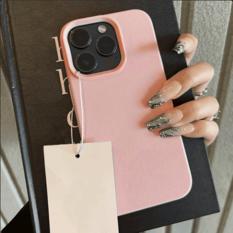 Litchi Pattern TPU Phone Cover for iPhone | Slim Protective Textured Cover - EverCharm Gifts