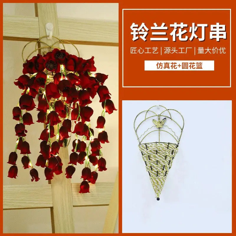 LED Flower String Lights ? Romantic Decorative Fairy Lights | Bedroom, Wedding & Proposal Atmosphere Lighting TED