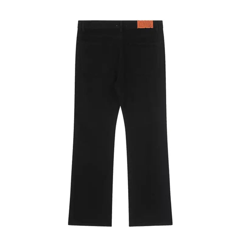Men’s Slim Fit Straight Leg Pants – Casual Cotton Trousers | Wrinkle-Resistant Mid-Waist Fashion Pants EPR
