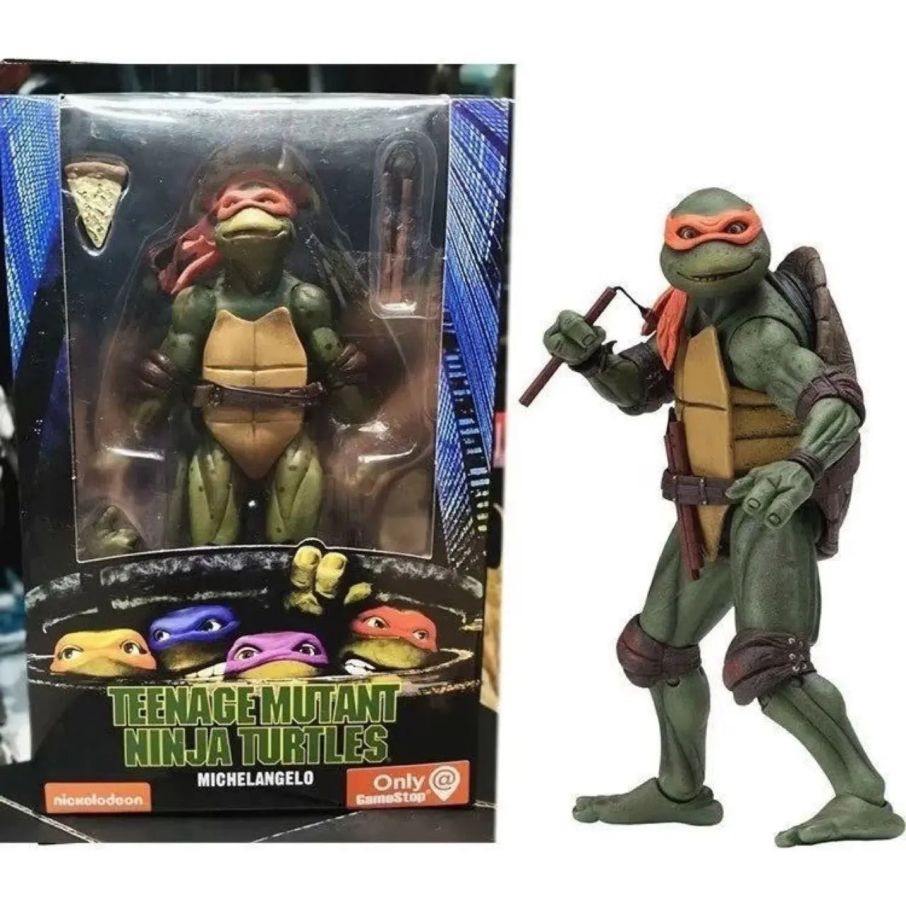 Teenage Mutant Ninja Turtles NECA 1990 Movie TMNT Limited Edition Action Figure – PVC Collectible Model EPR