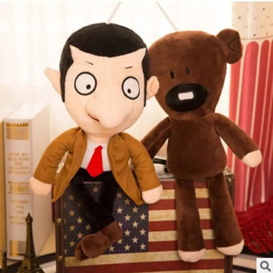 Mr Bean Teddy Bear Plush Toy 30cm – Cute Kawaii Stuffed Animal Gift for Kids & Fans