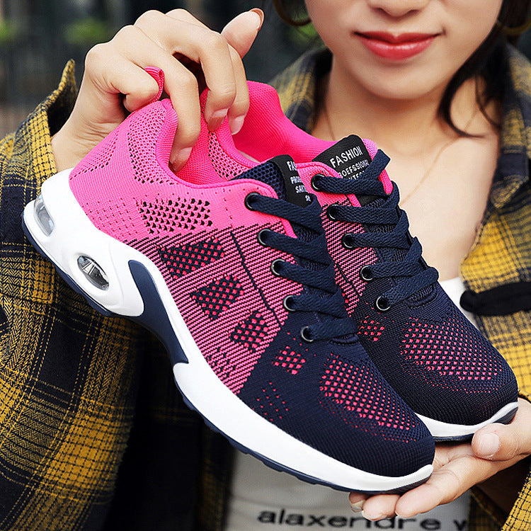 Women's Breathable Running Shoes – Lightweight Mesh Sneakers