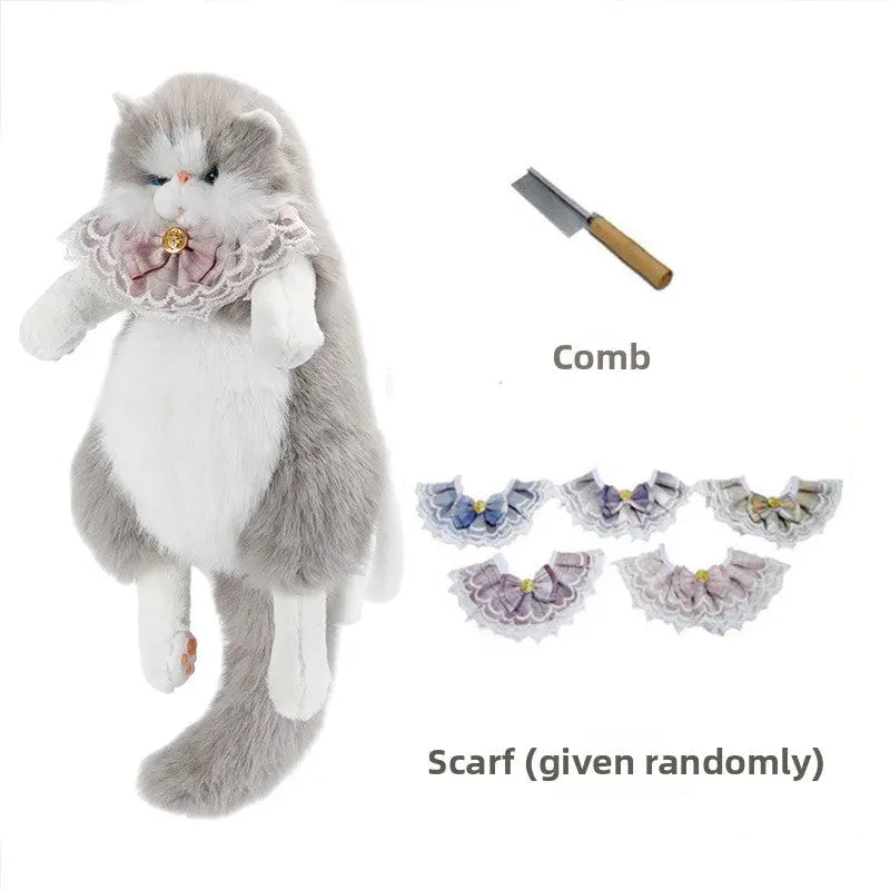 Cute Plush Animal Backpack Cat & Dog Soft School Bag | Kawaii Mini Backpack for Kids & Gifts TED