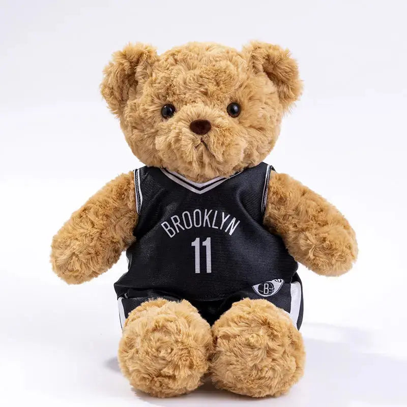 Sports Fan Teddy Bear Plush Soft Athlete-Themed Collectible Stuffed Toy TED