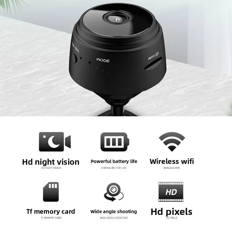 1080P Wireless Security Camera  WiFi Indoor/Outdoor Surveillance with Night Vision & Motion Alerts TED