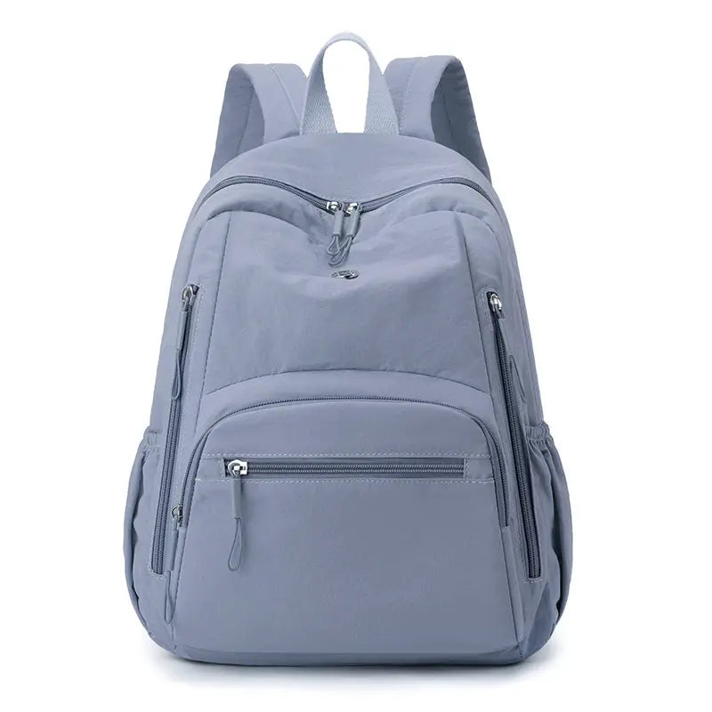Lightweight Waterproof Puff Backpack Large Capacity Nylon Travel & Casual School Bag | Anti-Theft Everyday Backpack