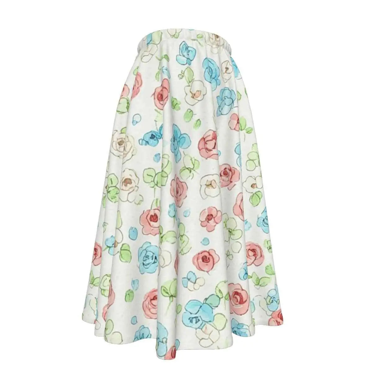 Mother’s Day Long Maxi Skirt With Pockets – Elegant & Comfortable Fit