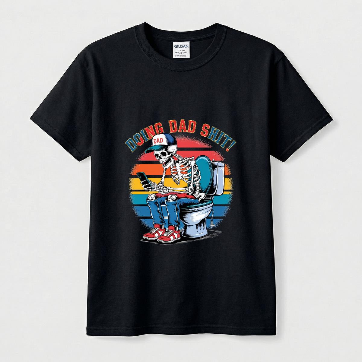 Father’s Day Printed Men’s T-Shirt | Premium USA Printed Cotton Graphic Tee For Dad - EverCharm Gifts
